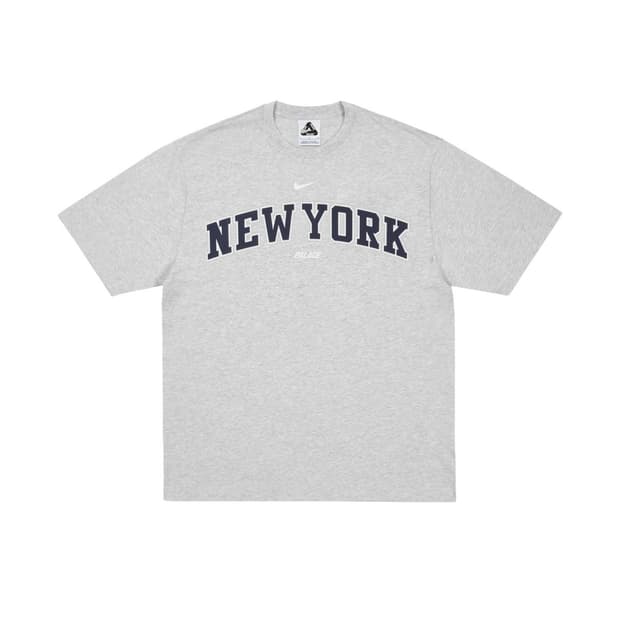 [XL] 팔라스 x 나이키 뉴욕 익스클루시브 티셔츠 그레이