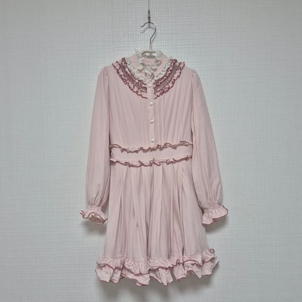 리즈리사 샘플 히메갸루  딸기우유 원피스