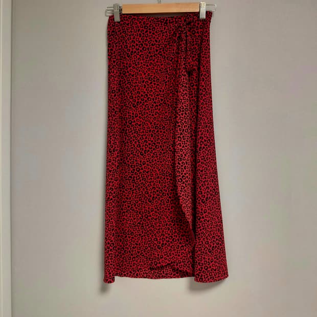 애니멀패턴 로브가디건