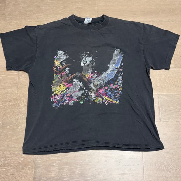 빈티지 Alice Cooper Brockum밴드티 made in usa