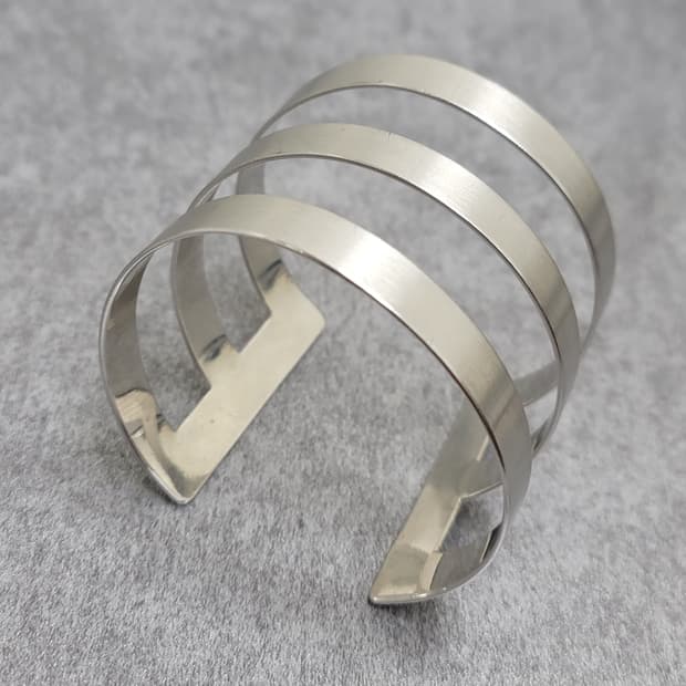 wide cuff bangle