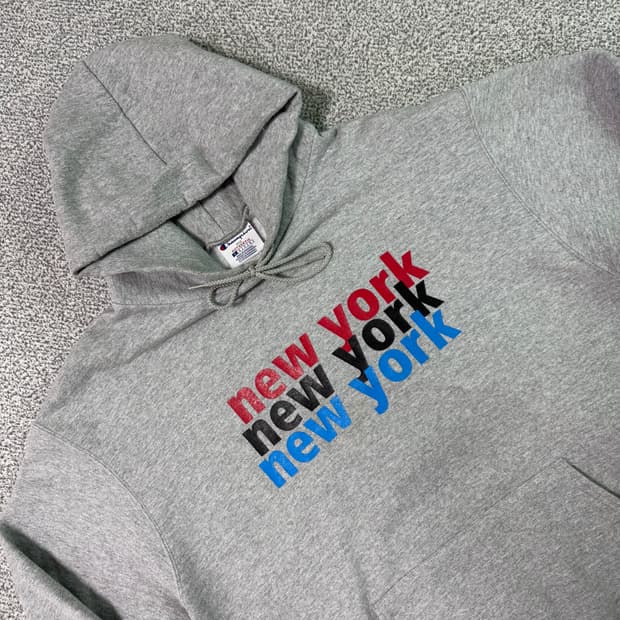 챔피온 NEW YORK 후드티 L