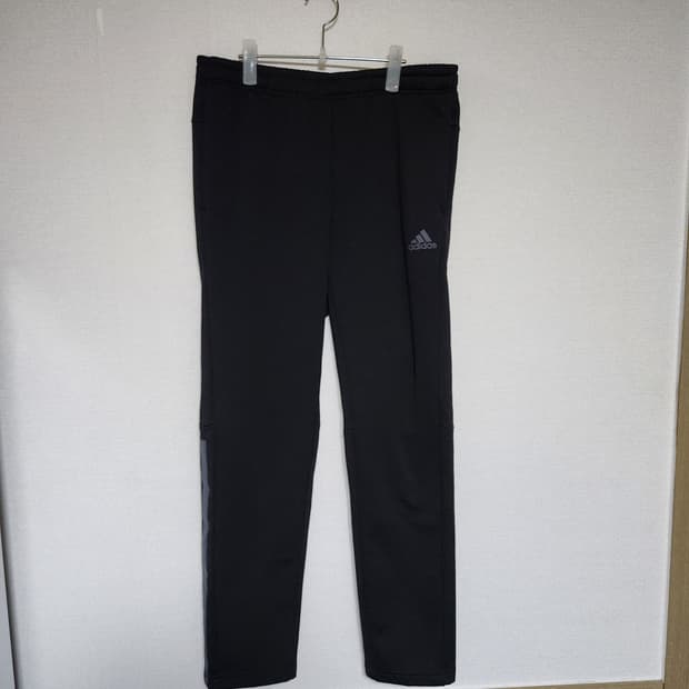 아디다스 기모 밴딩 바지 33