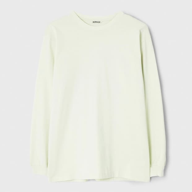 [4] LUSTER PLAITING L/S TEE