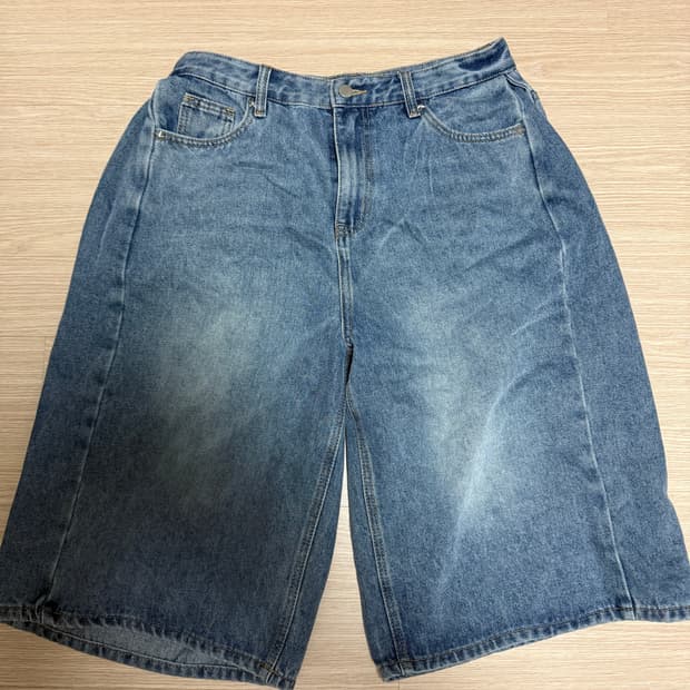 보세 버뮤다 데님 팬츠