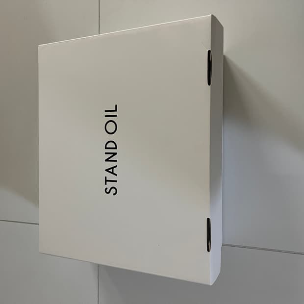 스탠드오일 Hatched Mule · 해치드 뮬 / 블랙 240 size