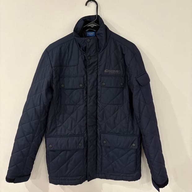 디스커버리 퀼팅 자켓 남성 100