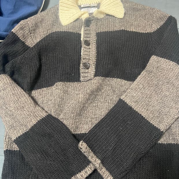 아워레가시 빅피케 니트 l xl