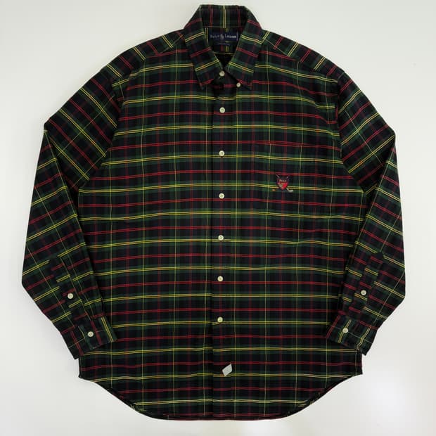 Polo 폴로 랄프로렌 그린체크 셔츠