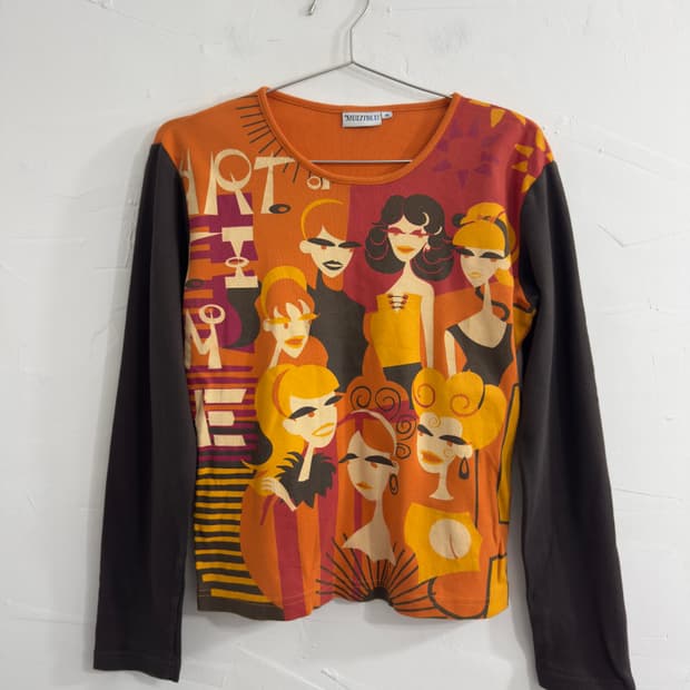 multiblu printing longsleeve