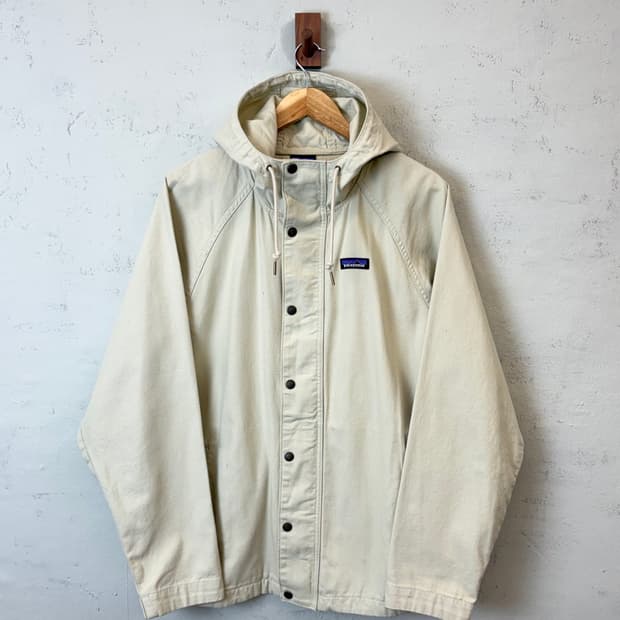 파타고니아 오가닉코튼 캔버스 후드 자켓