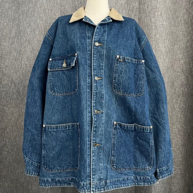 80's 폴로 랄프 로렌 데님 초어 자켓/#3579