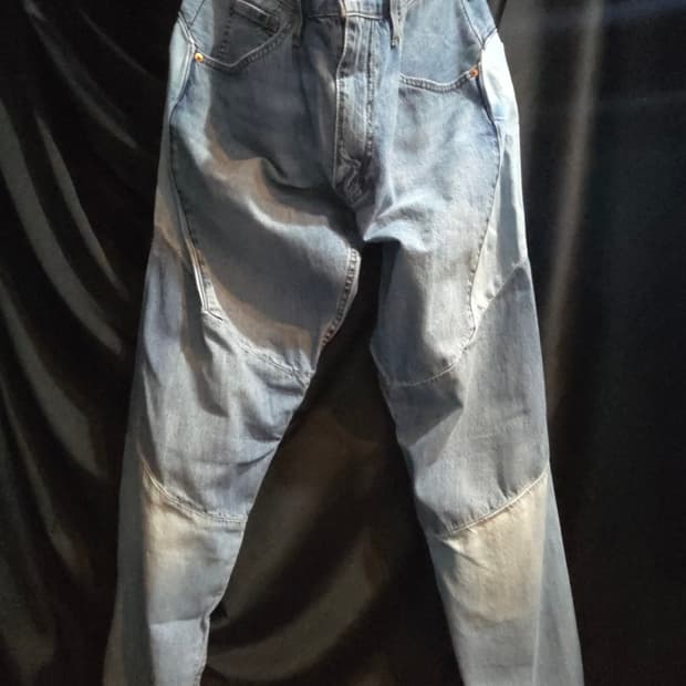 리바이스 패치워크 하이볼 데님팬츠