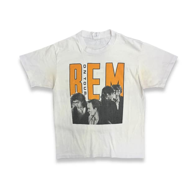 1989' R.E.M. Green 월드투어 티셔츠 L