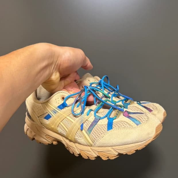 아페쎄 X 아식스 콜라보 젤 소노마 15-50 베이지 270mm