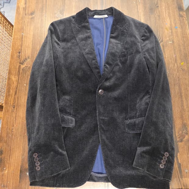 아르마니 꼴레지오니 벨루어자켓