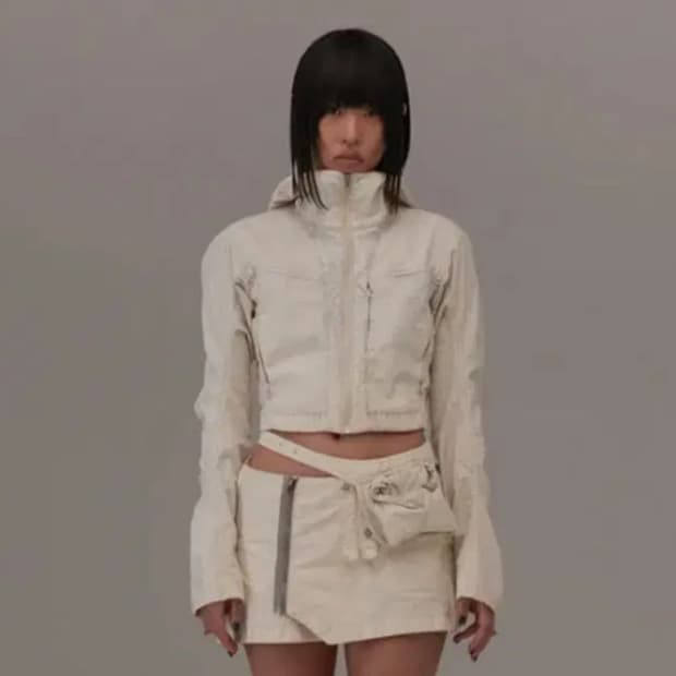 구해요) 혜인서 Washed Crop Jacket 워시드 크롭 자켓