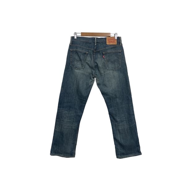 리바이스 514 슬림 스트레이트핏 워싱 데님 팬츠