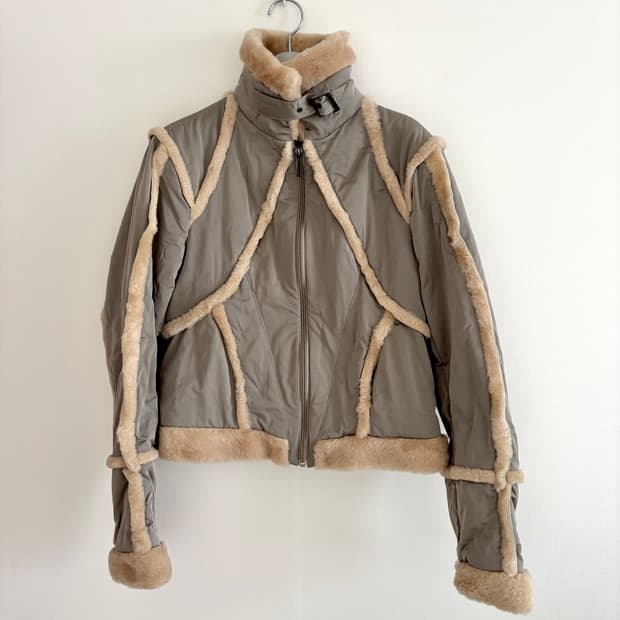 Aquarama 시어링 퍼 라인 자켓