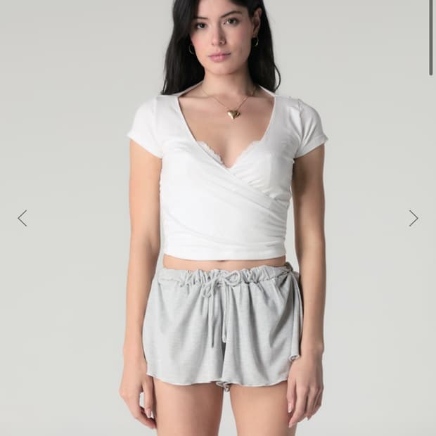 LUSH SWIRL MODAL TEE (WHITE)