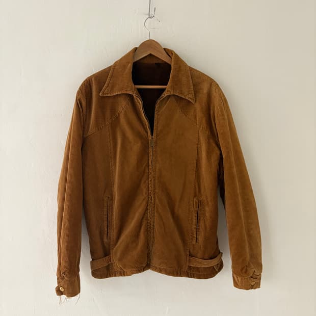 70's  vtg club corduroy sports Jacket. 