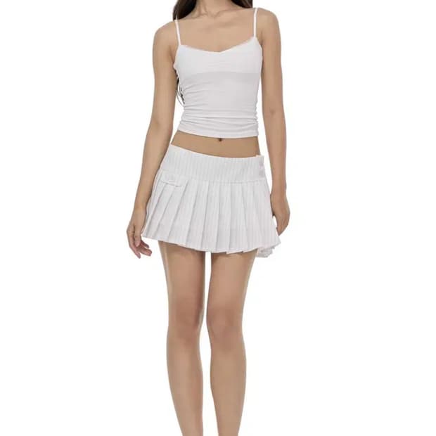 미개봉) 클리시어 Canele fake pocket skirt