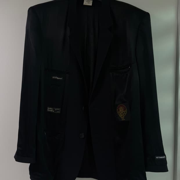 베트멍 인사이드아웃 블레이져 S