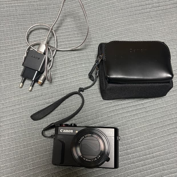 캐논 g7x mark2 카메라