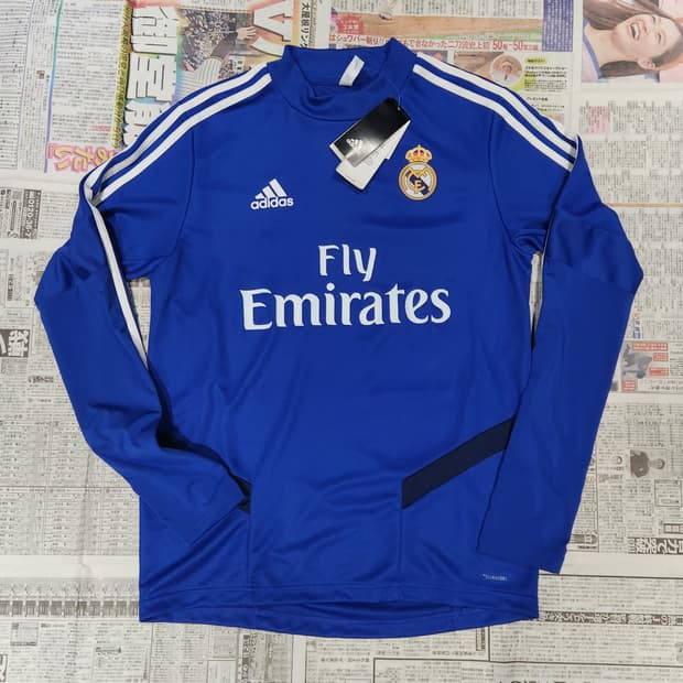Adidas Real Madrid 트레이닝탑 L