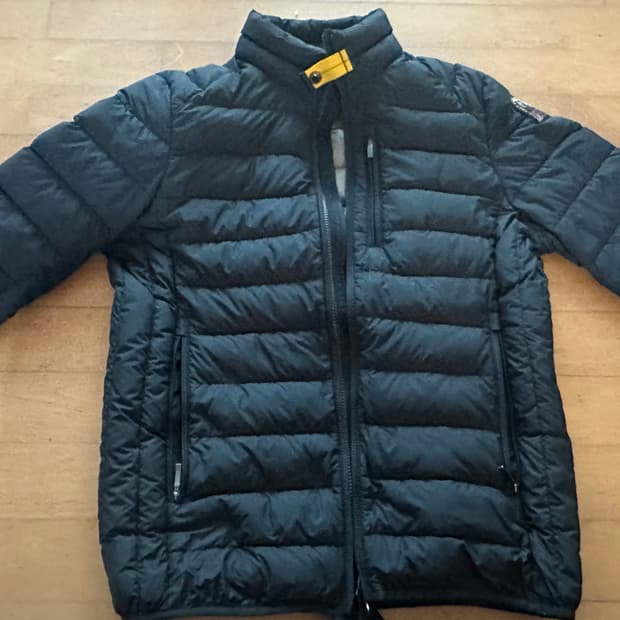 파라점퍼스 유고 쇼트 다운 자켓 블랙 - 24FW