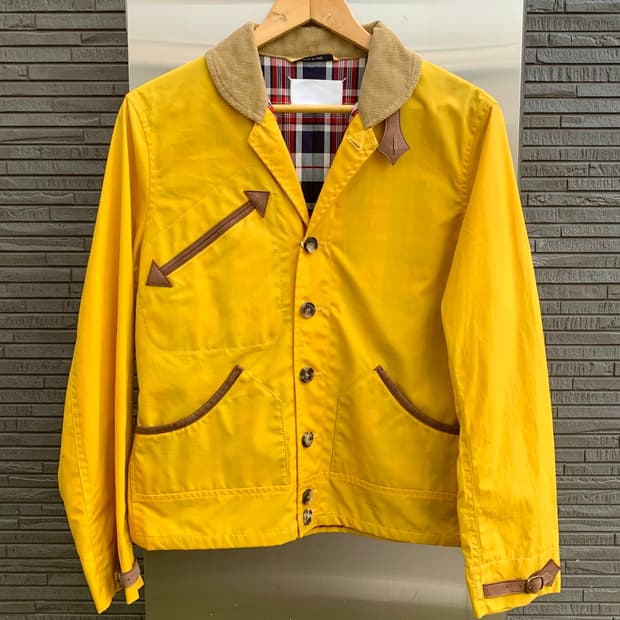메종 마르지엘라 웨스턴 자켓 (chrome yellow)