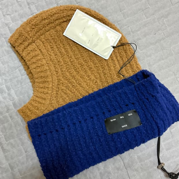 song for the mute 오버사이즈 바라클라바