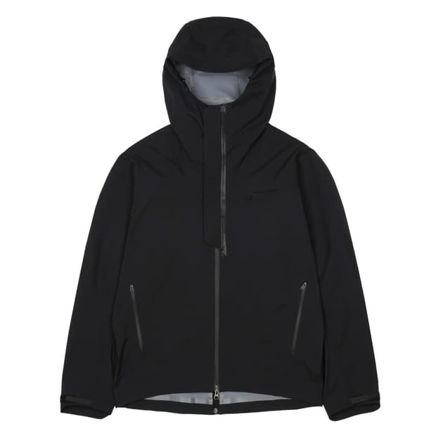 (1 2 3 4) 산산기어 이누아 쉘 자켓 블랙