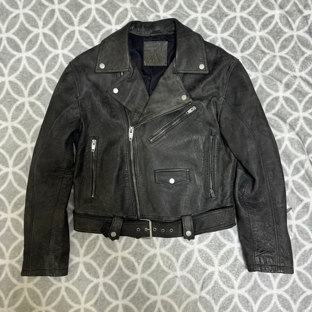 빈티지 라이더 자켓 (착샷)