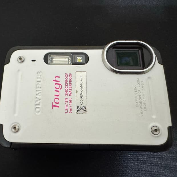 올림푸스 터프 TG-620 화이트 디카