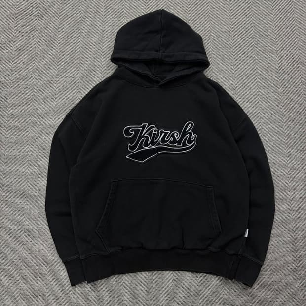 키르시 패치로고 후드티 v2783