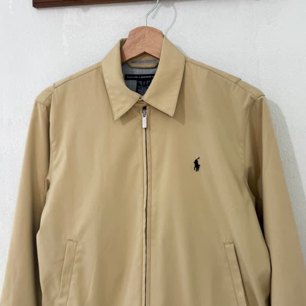 폴로 베이지 베이포트 스윙톱 자켓