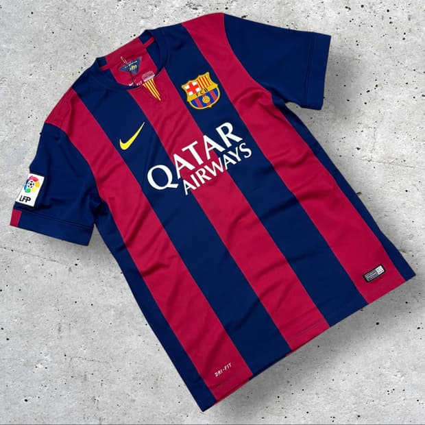 [M] 14-15 나이키 바르셀로나 수아레즈 9번 유니폼 반팔 C611