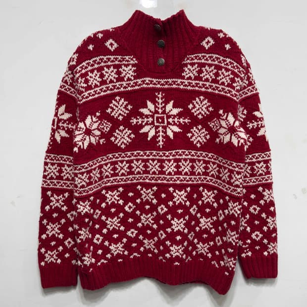 로렌 랄프로렌 노르딕 핸드 니트