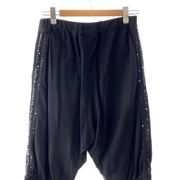 comme des garcoms 블랙 팬츠