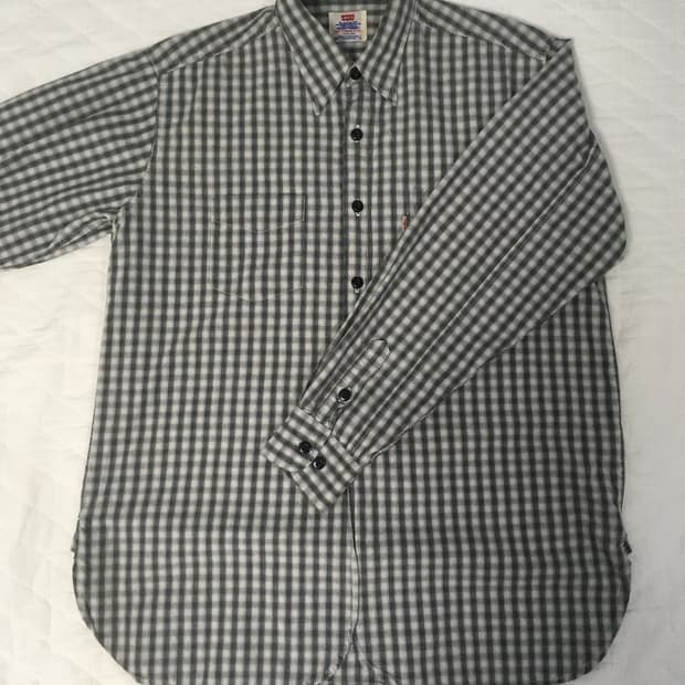 리바이스 체크셔츠