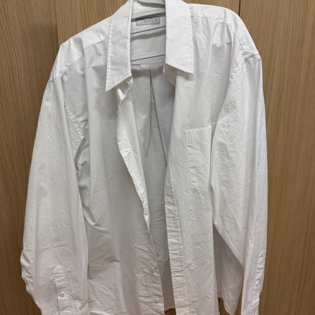 애습 스테디셔츠 퓨어화이트 M