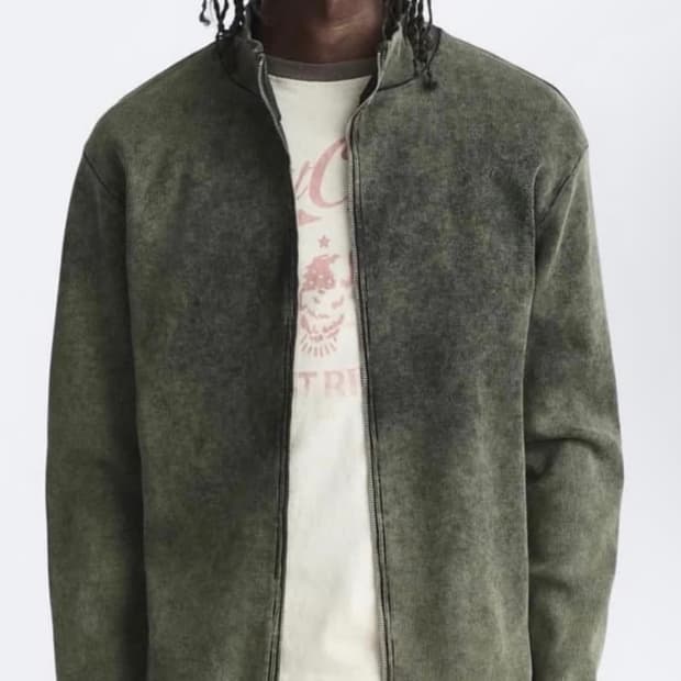 (구해요!)자라 빈티지 리브드 자켓