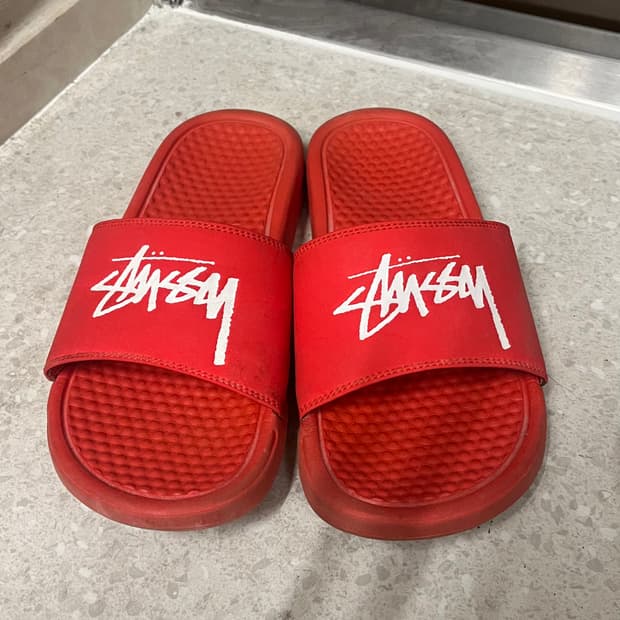 스투시 나이키 콜라보 슬리퍼 정품 사이즈 240