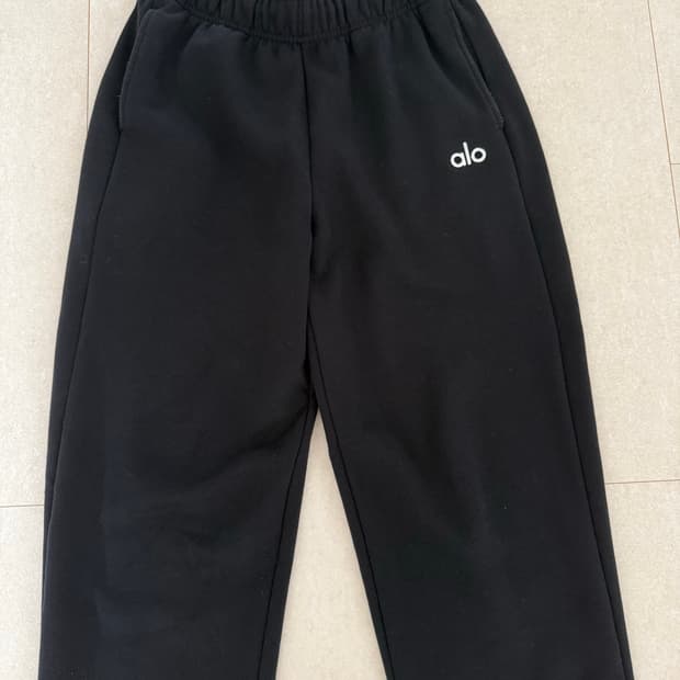 [S] 알로요가 Accolade Sweatpant 스웻팬츠 블랙