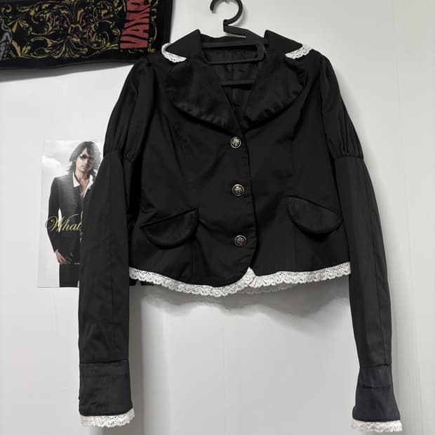 고스로리 크롭자켓 