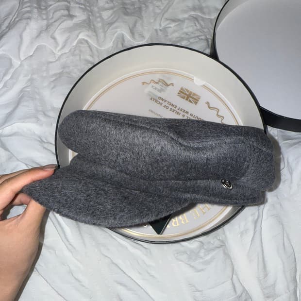 새제품) 락피쉬웨더웨어 울 헌팅캡 WOOL CASQUETTE