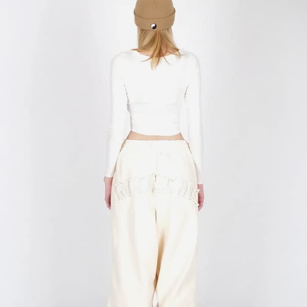 리마지 트레이닝 팬츠 remerge Patch Sweat Pants