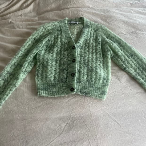 Acne Studio아크에 스튜디오 모헤어 가디건