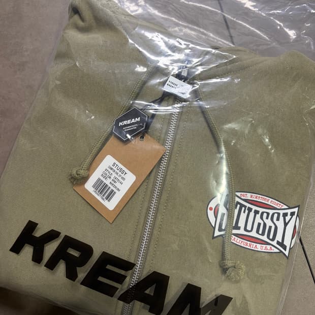 스투시 챔피온 오벌 집 후디(새상품)